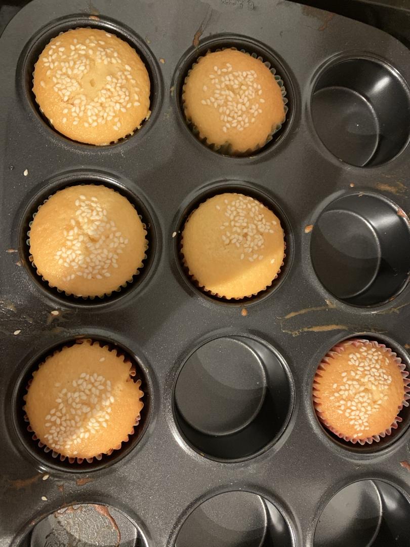 橘子酱杯子蛋糕