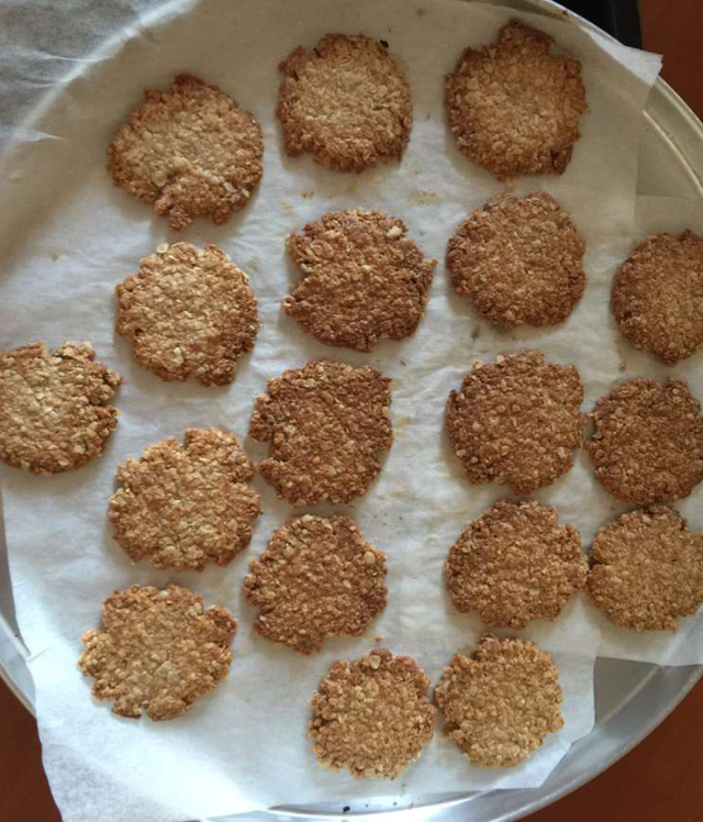中岛老师的燕麦饼干