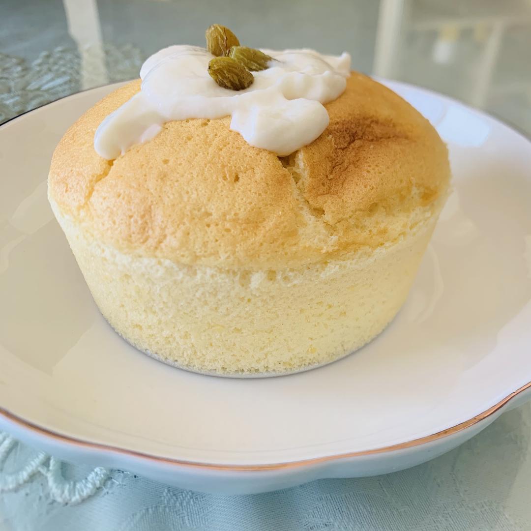 四寸酸奶戚风蛋糕 极简难翻车