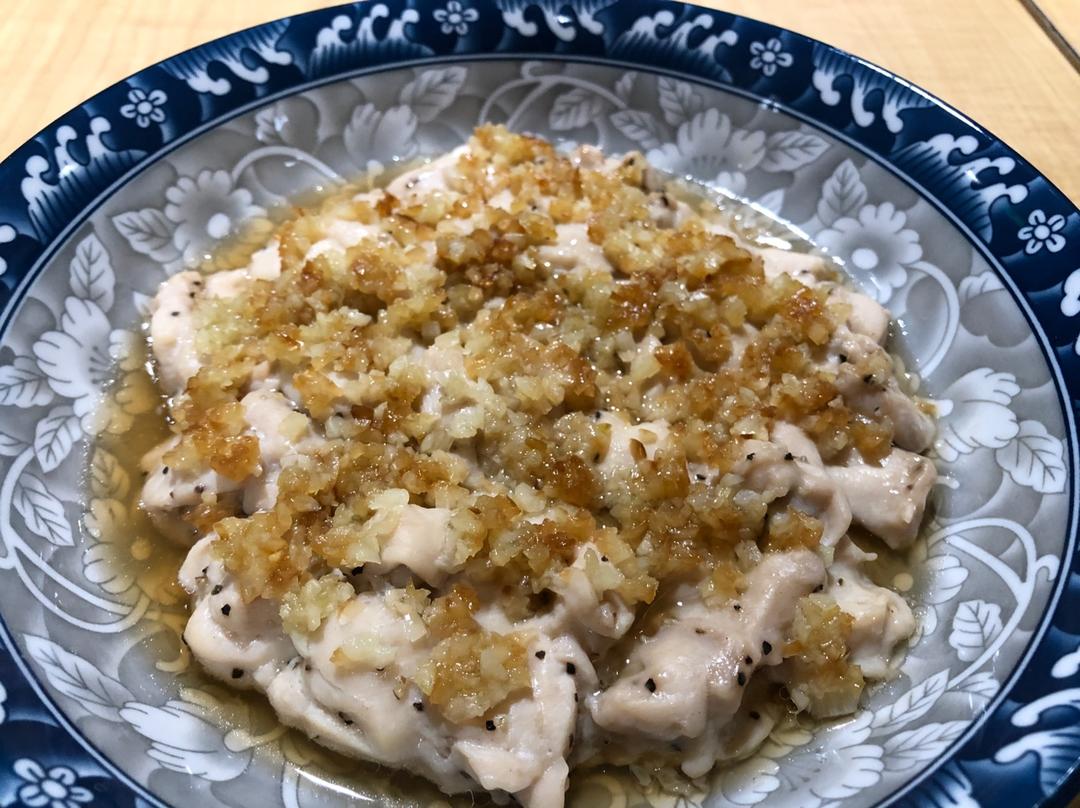 蒜蓉蒸鸡胸（鸡腿）