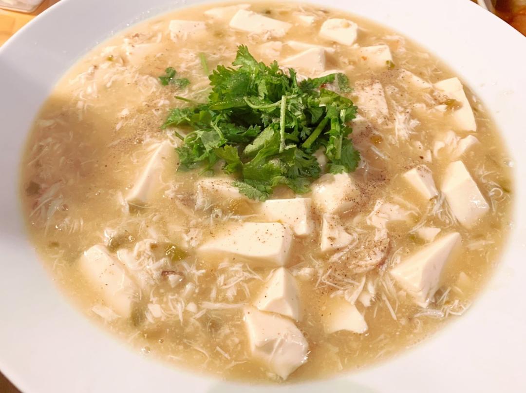 蟹粉豆腐