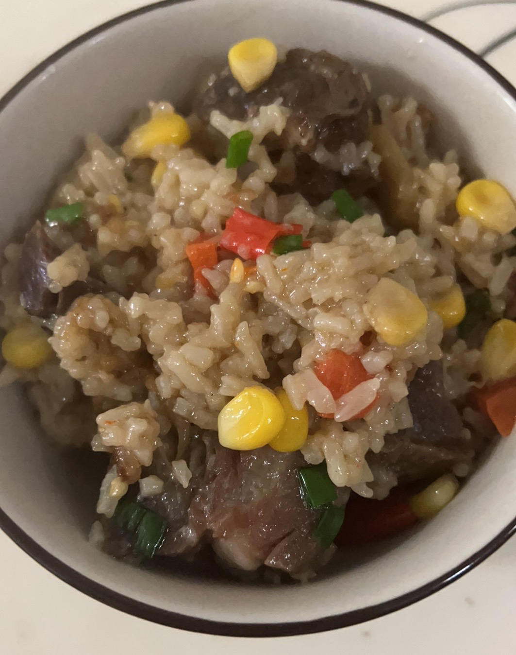 腊排骨焖饭