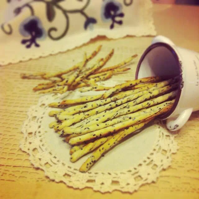 咸味黑芝麻普雷结