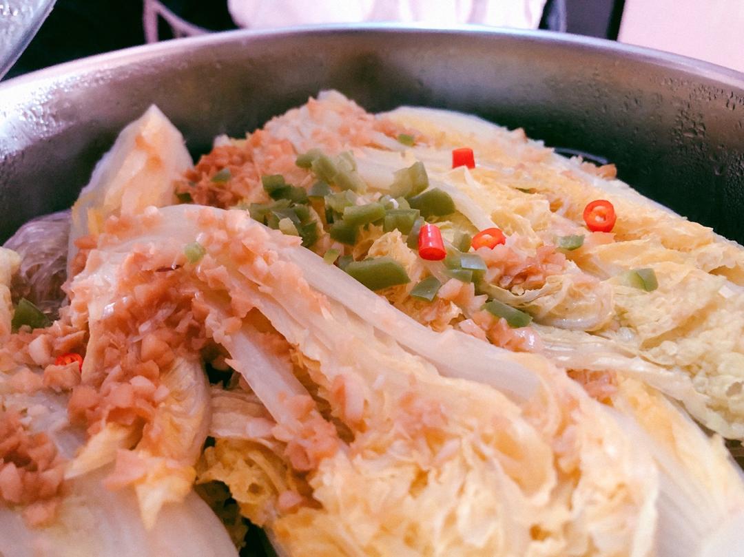 蒜蓉粉丝蒸娃娃菜