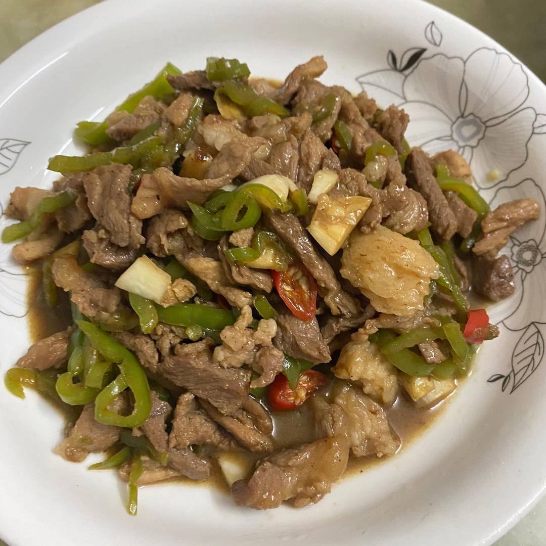 青椒肉丝