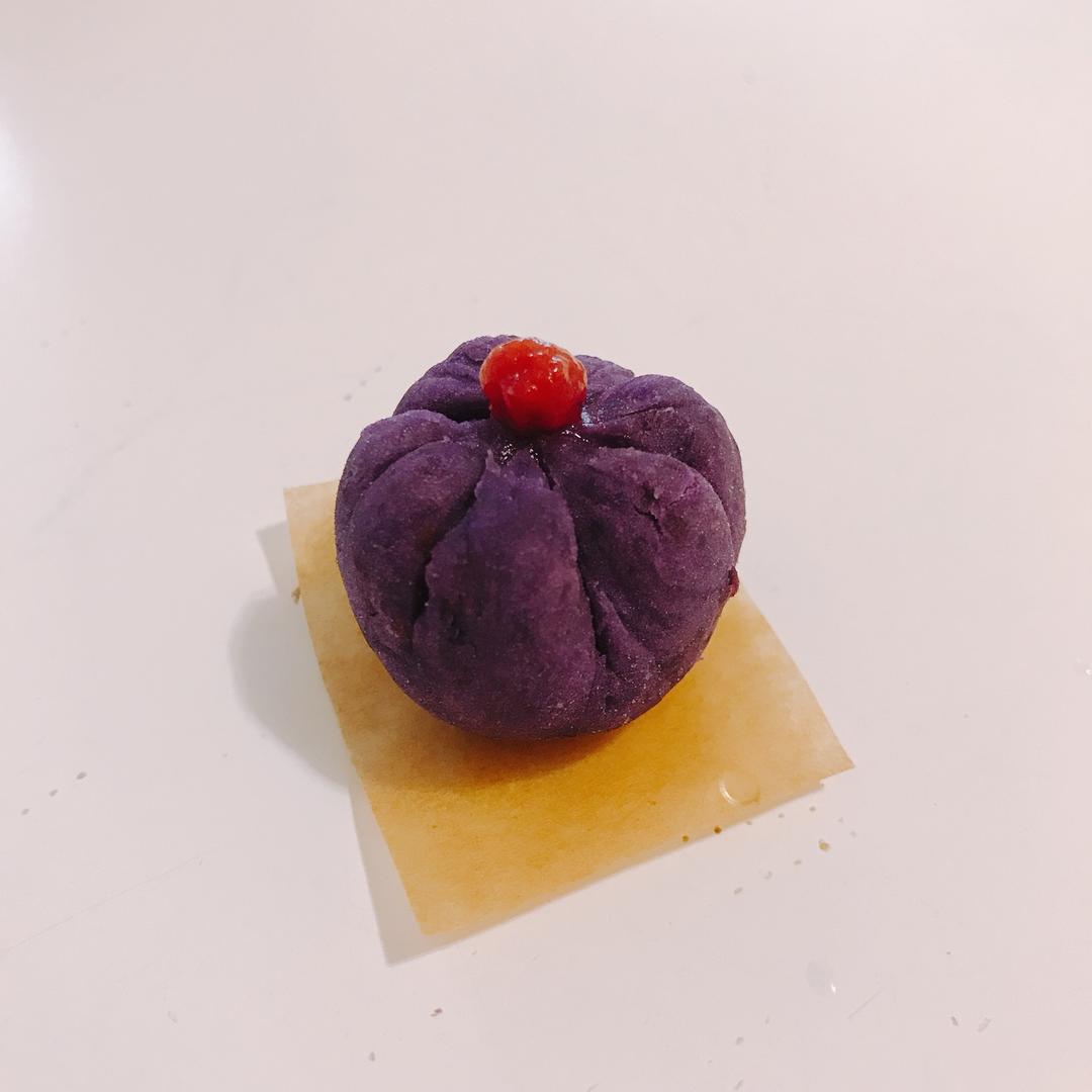 紫薯茶巾绞