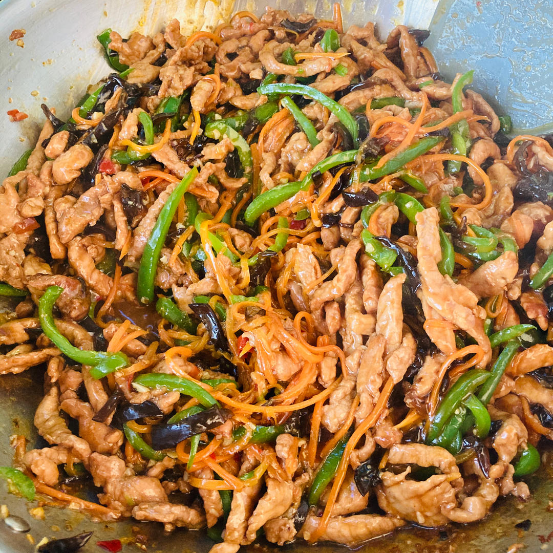 超级下饭鱼香肉丝（不辣版）