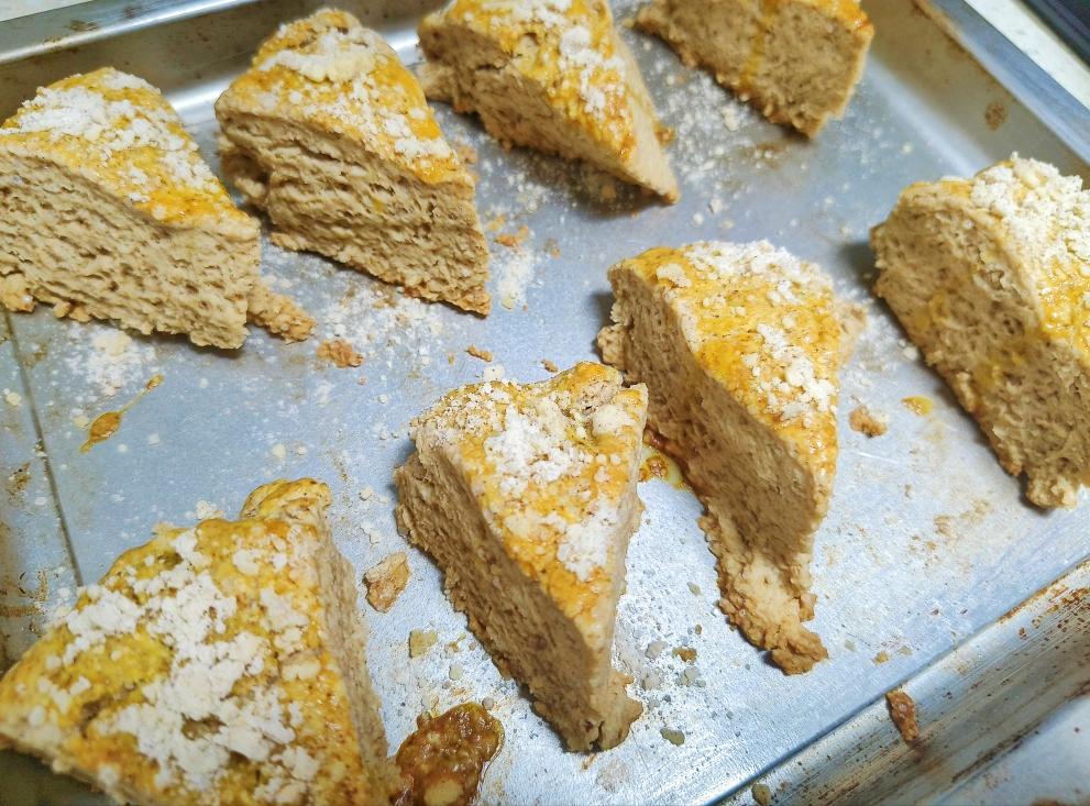 咖啡坚果可可奶油司康🤎让人上瘾的苦与甜