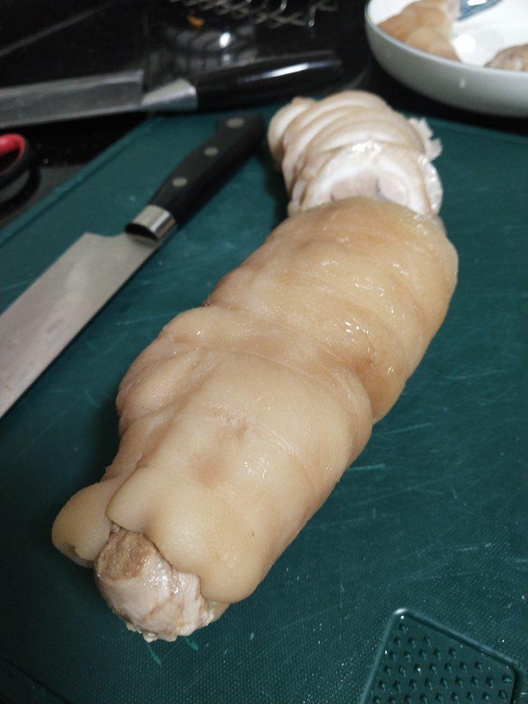 停不下来的经典粤菜白切沙姜猪手！超超超好吃