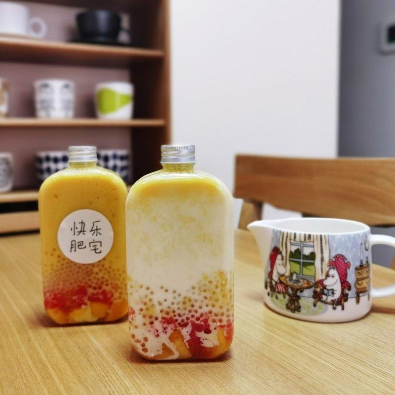 港式甜品——杨枝甘露(芒果西米露)附芒果花切法