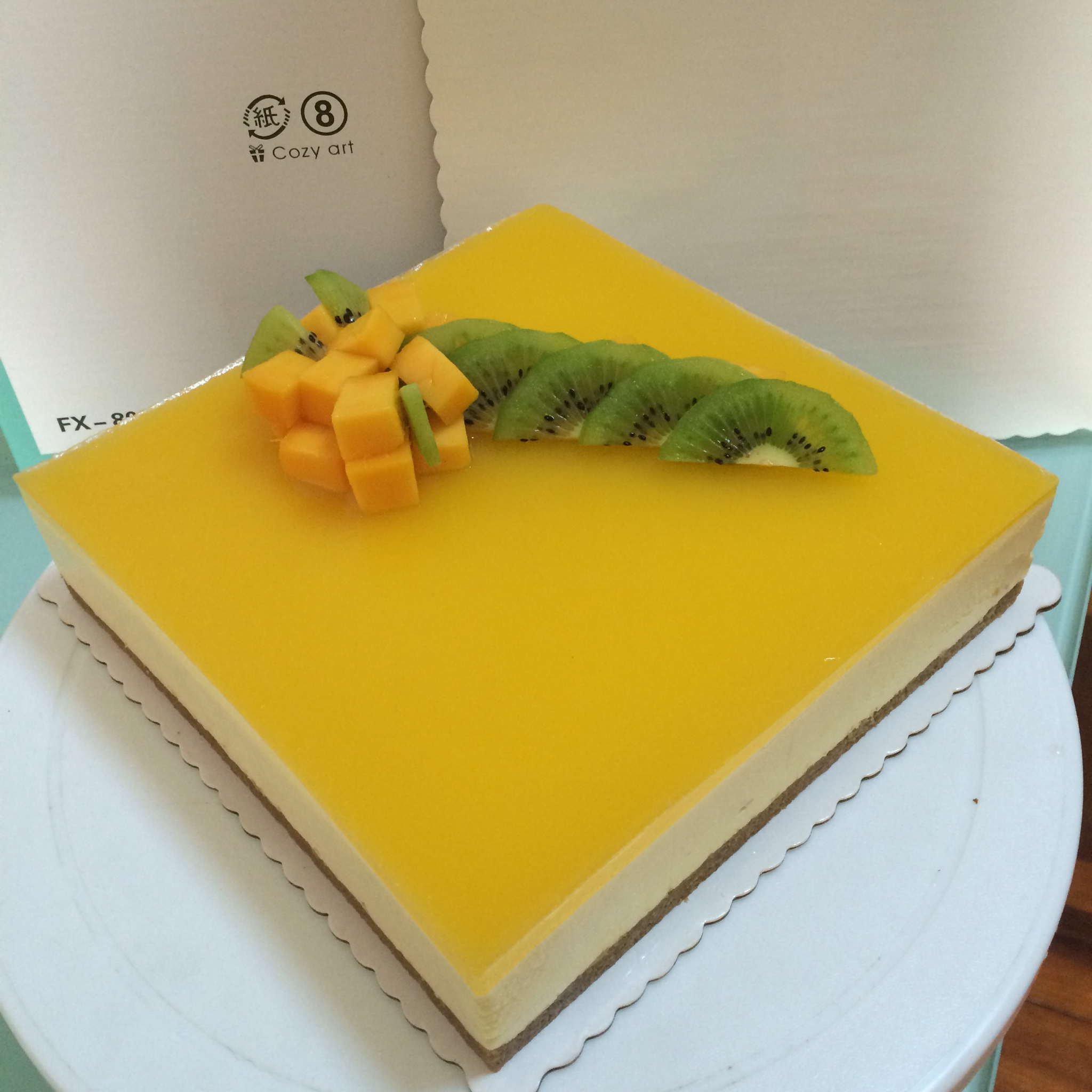 【视频】芒果慕斯（6寸） | 含镜面果胶配方