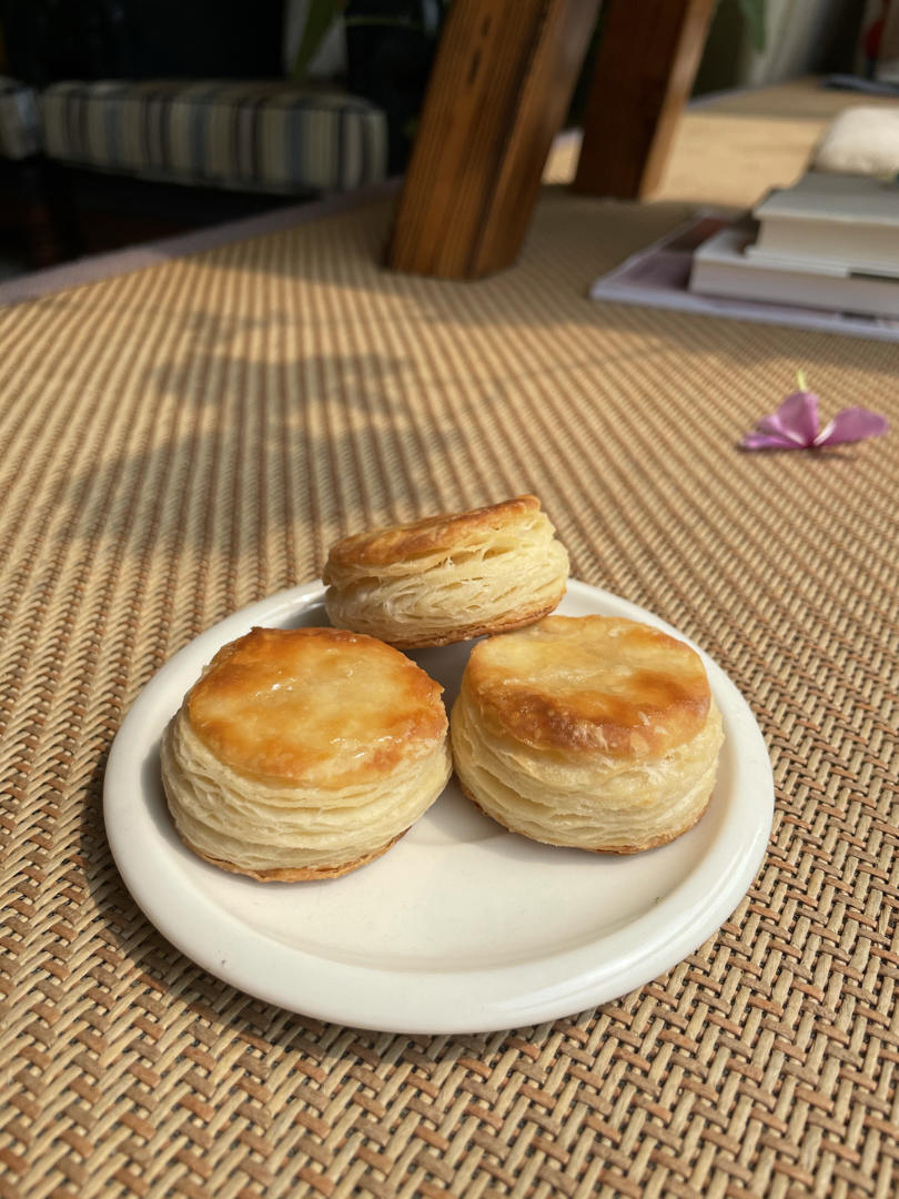 美式比司吉Biscuits，美国南方经典小点心，美国KFC的经典