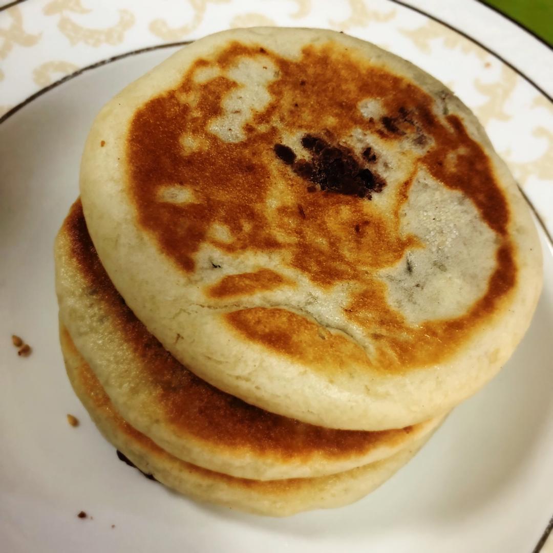 涵依侬做的豆沙饼