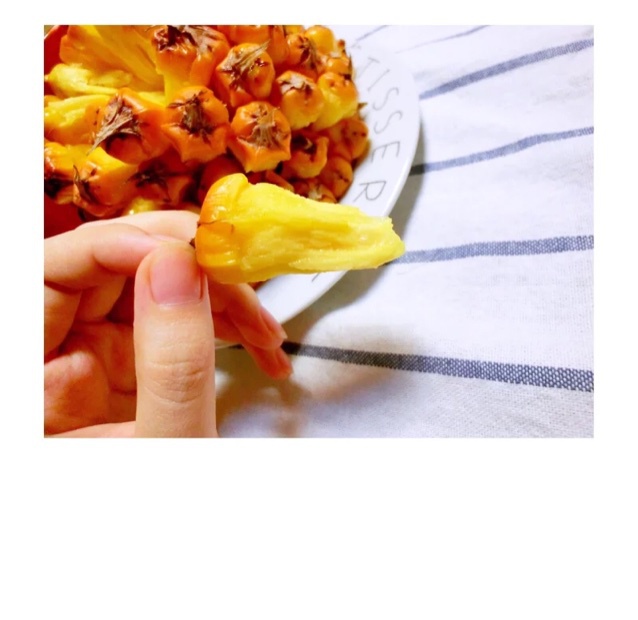 在家切凤梨（菠萝）—阿Q私家小厨
