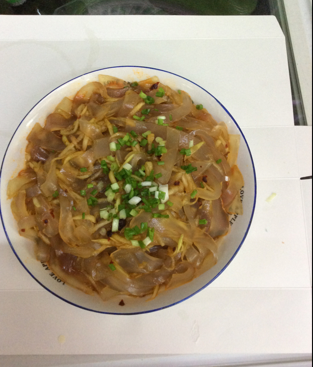 凉拌粉皮