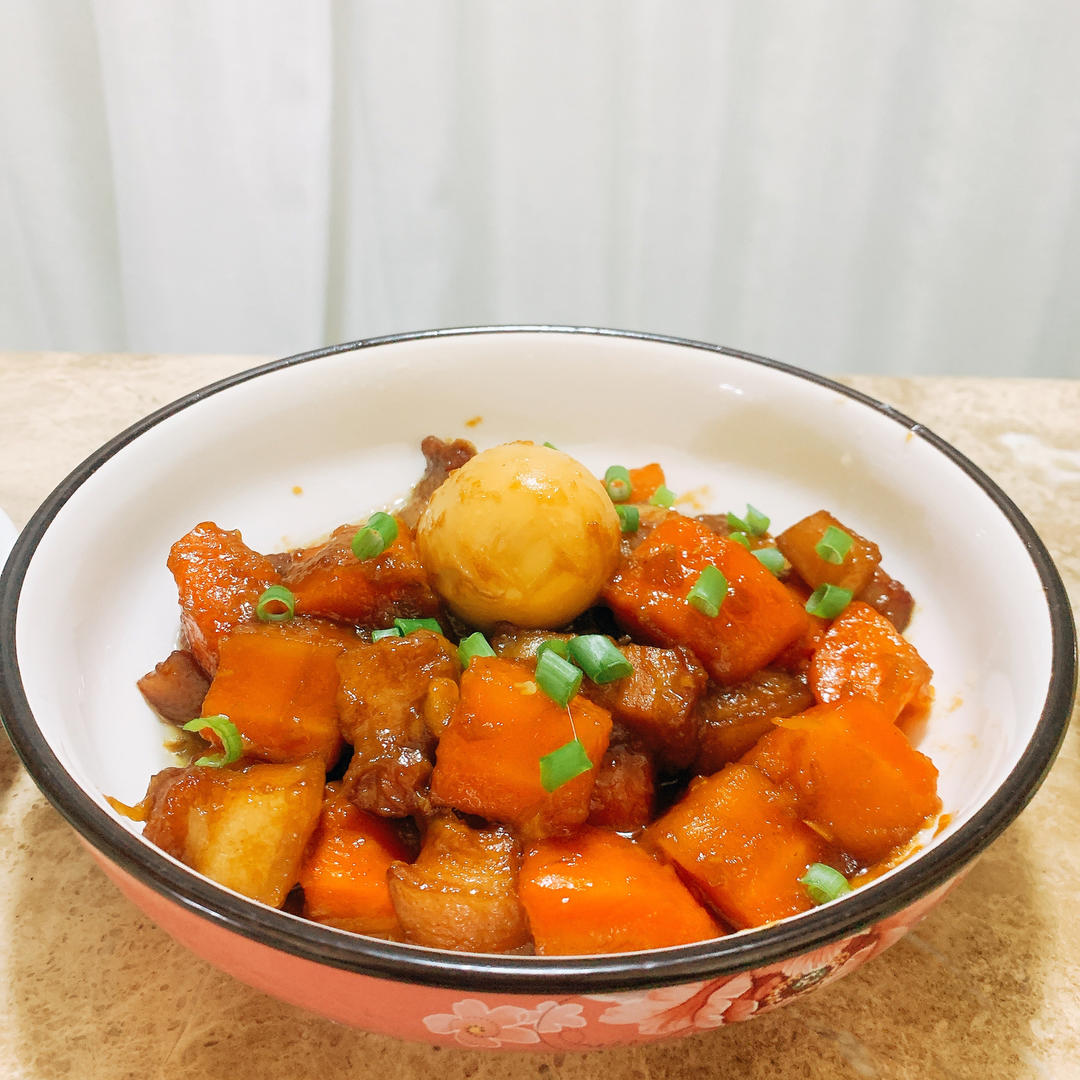 胡萝卜红烧肉