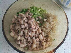 芹菜粉丝炒肉水饺的做法 步骤2