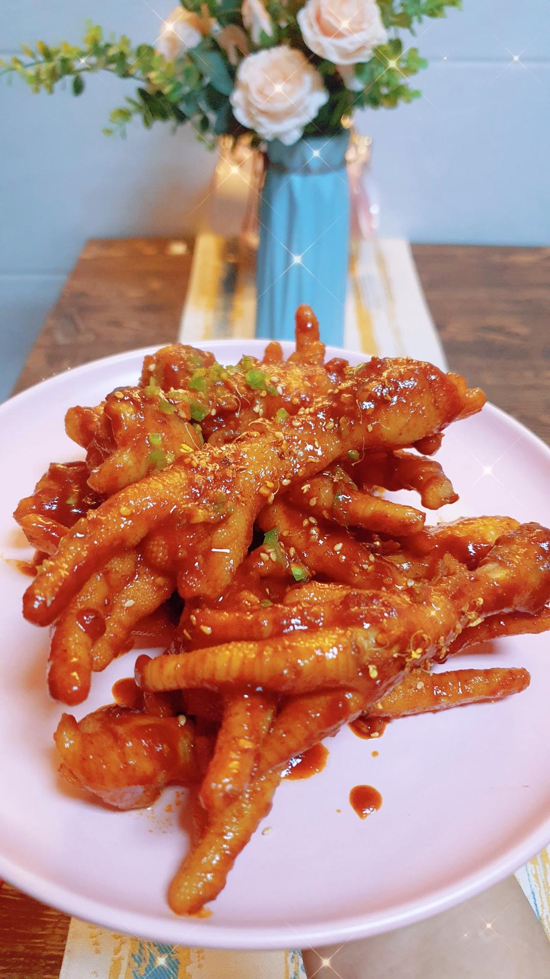 韩式辣鸡爪