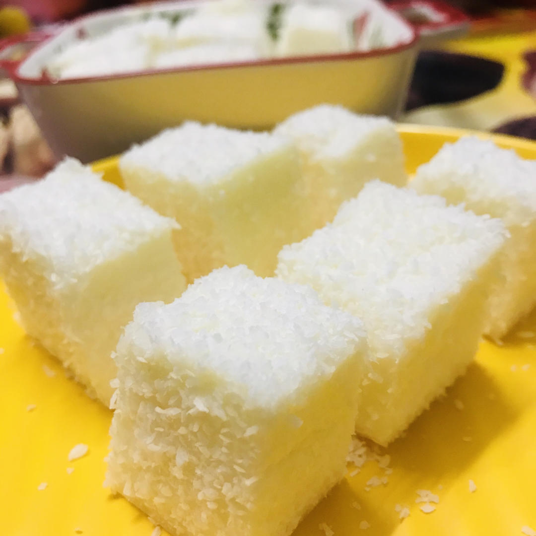 比85℃好吃百倍的椰蓉牛奶小方