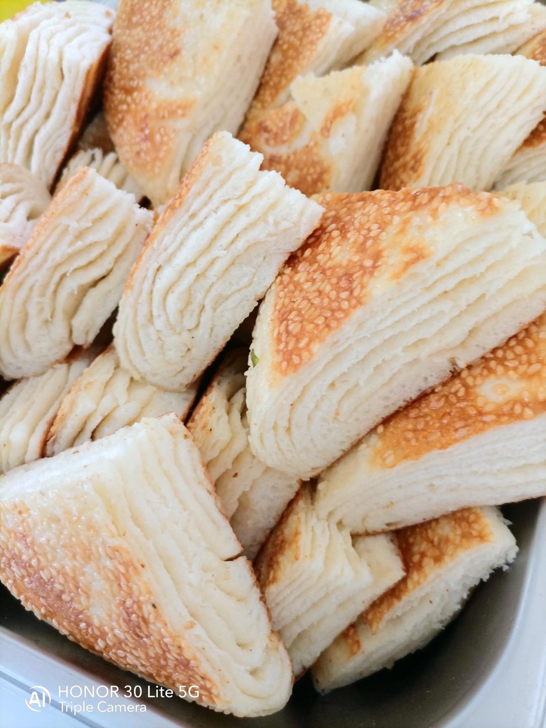 千层饼（外脆内软）