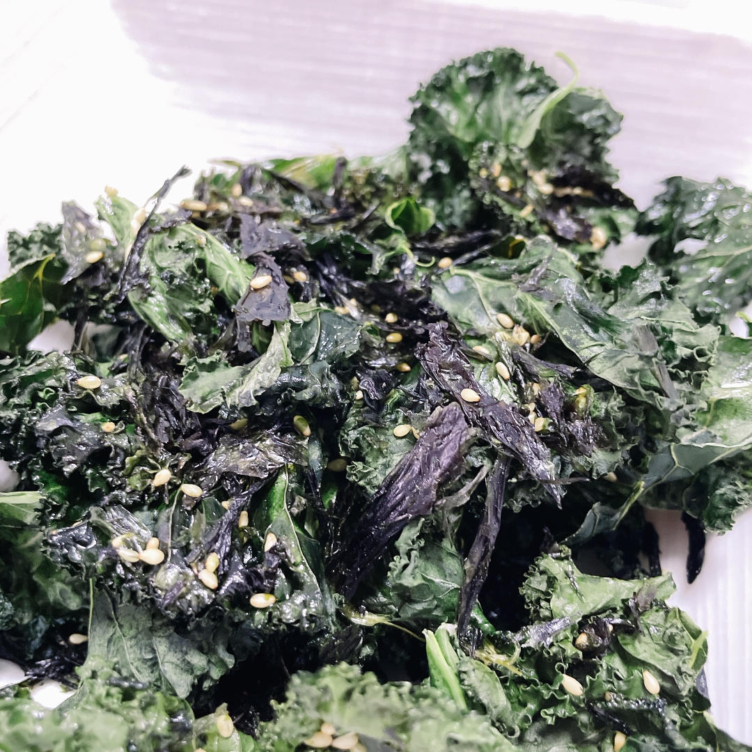 好吃又健康的小零食——烤羽衣甘蓝脆片