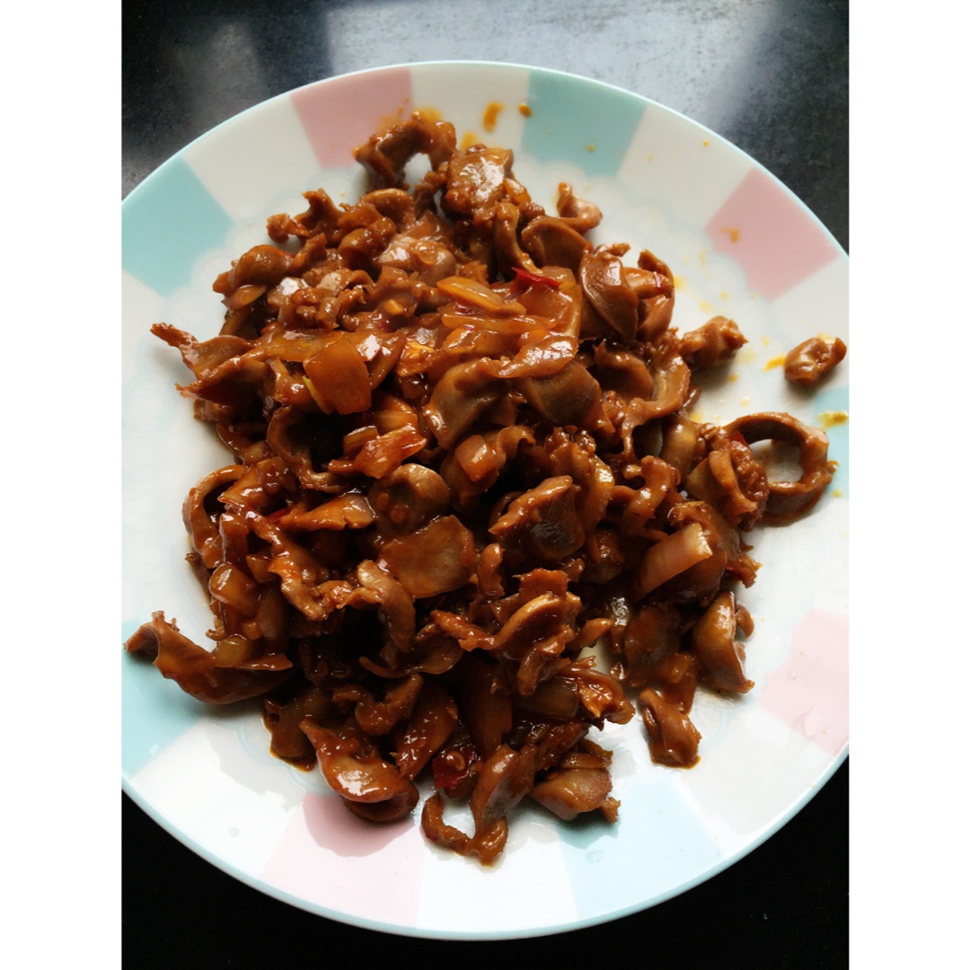小米椒爆鸡胗