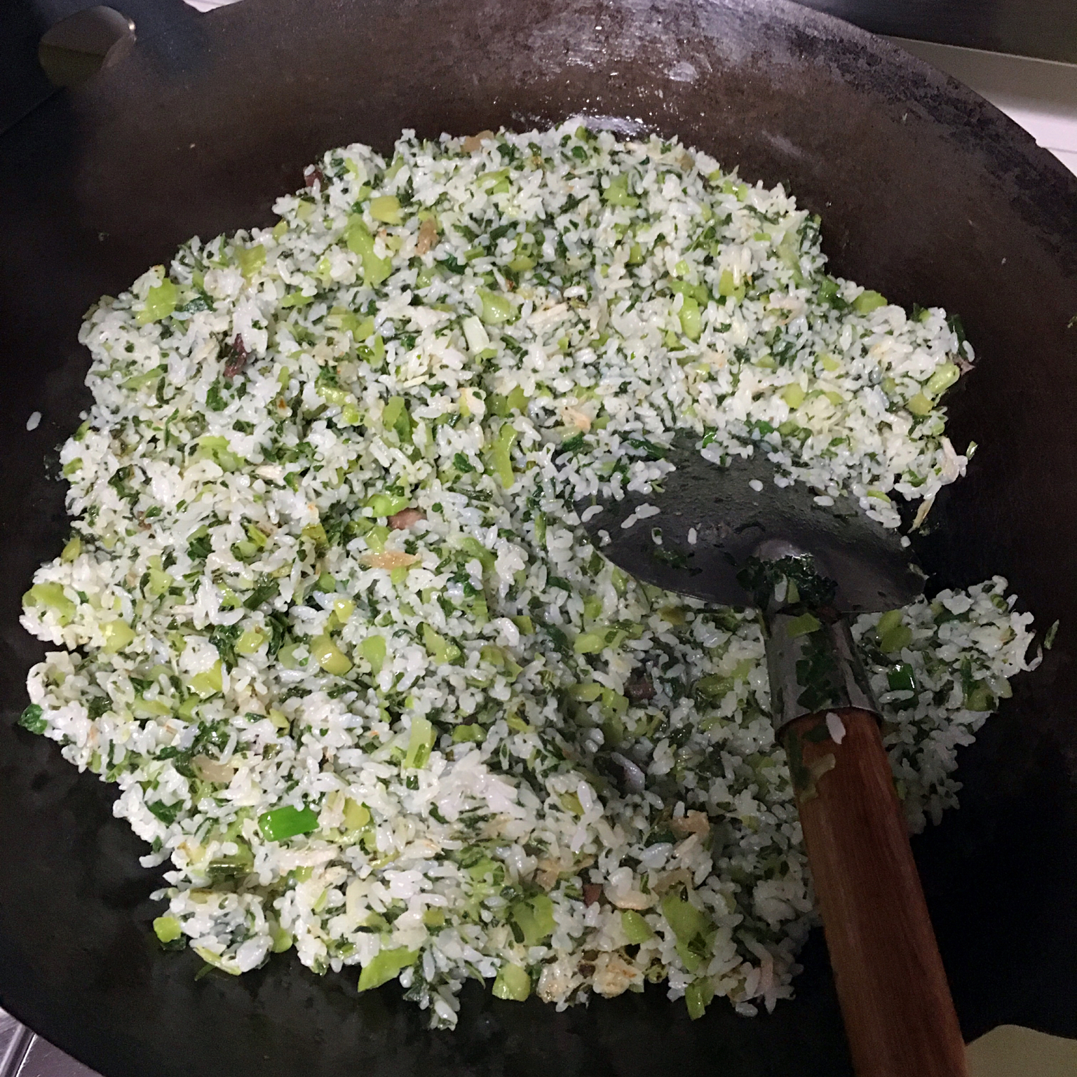 芥菜炒饭