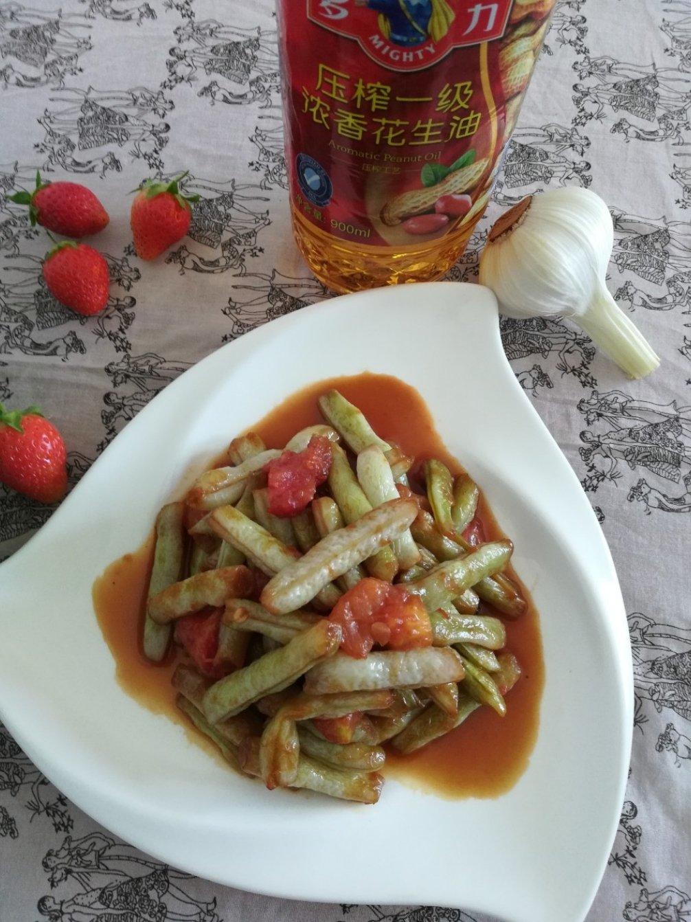 素炒豆角
