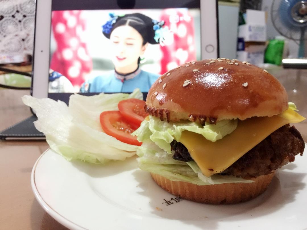 快手汉堡胚肉饼