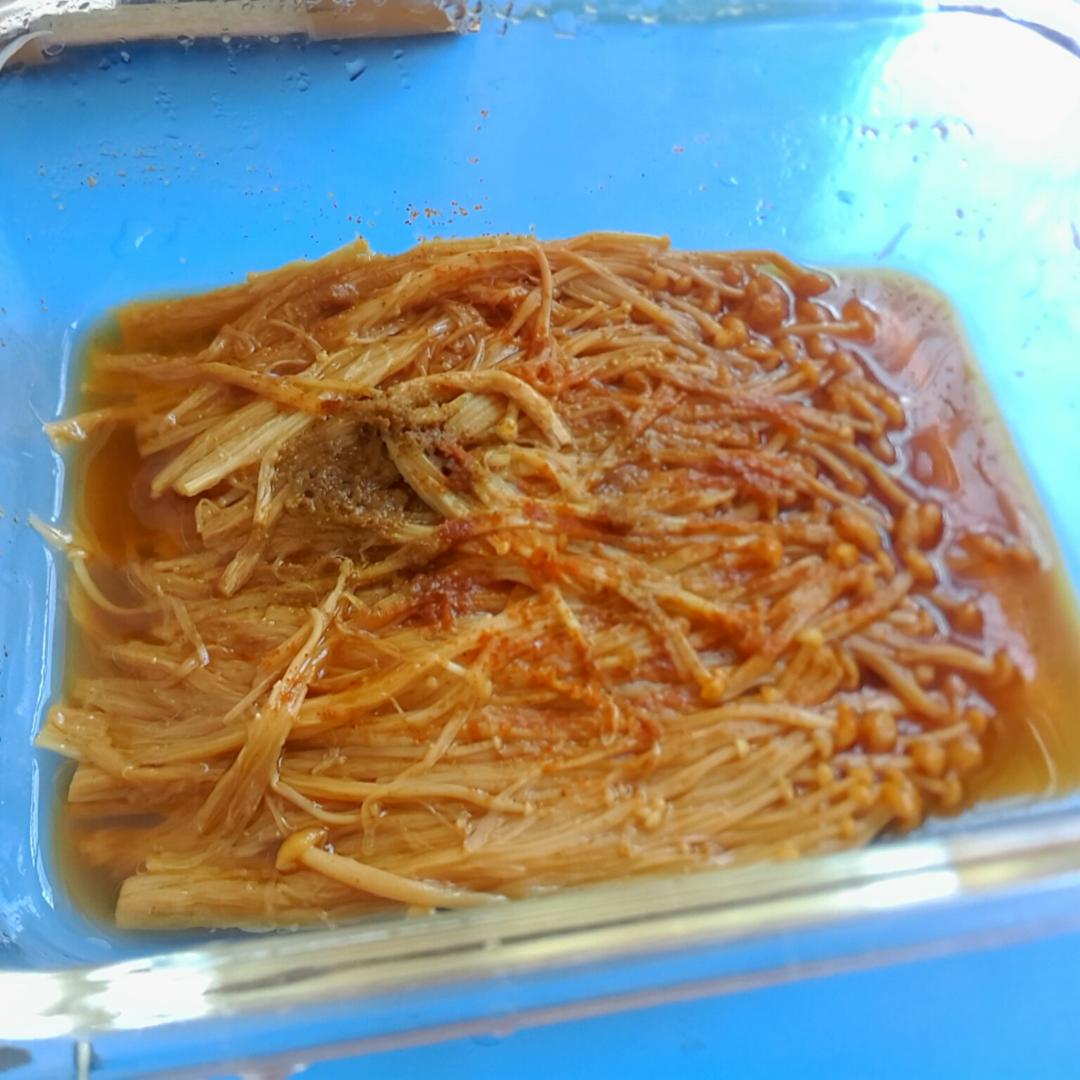 微波炉金针菇