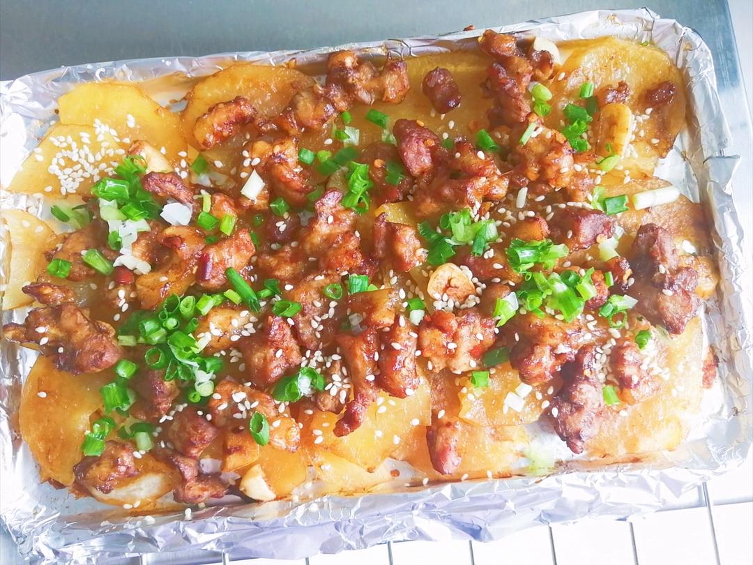 小烤箱土豆🥔五花肉