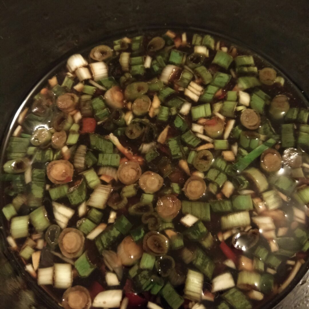 好吃到爆的自制西贝莜面的豆腐蘸汁～