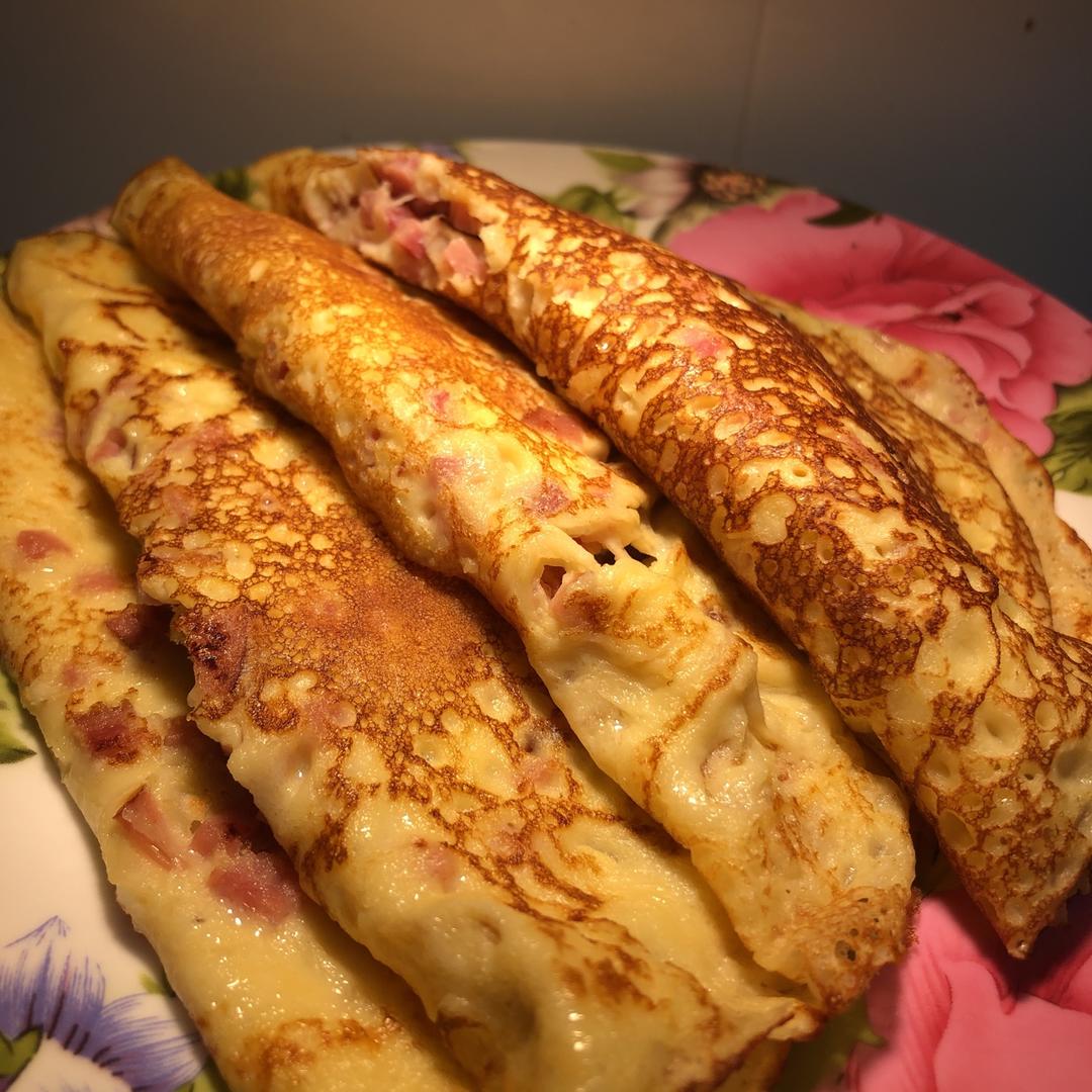 【牛奶鸡蛋早餐软饼】的做法