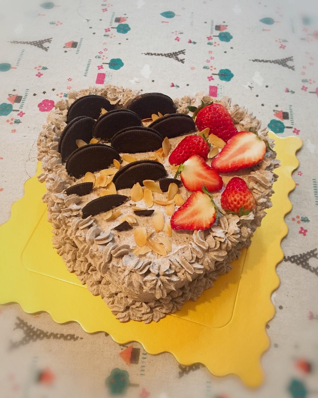 咸奶油奥利奥生日蛋糕