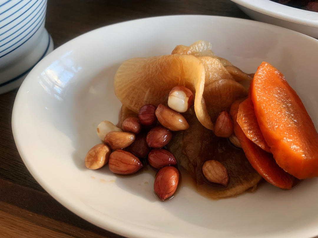 三步爽口酸酸辣辣腌萝卜片小咸菜