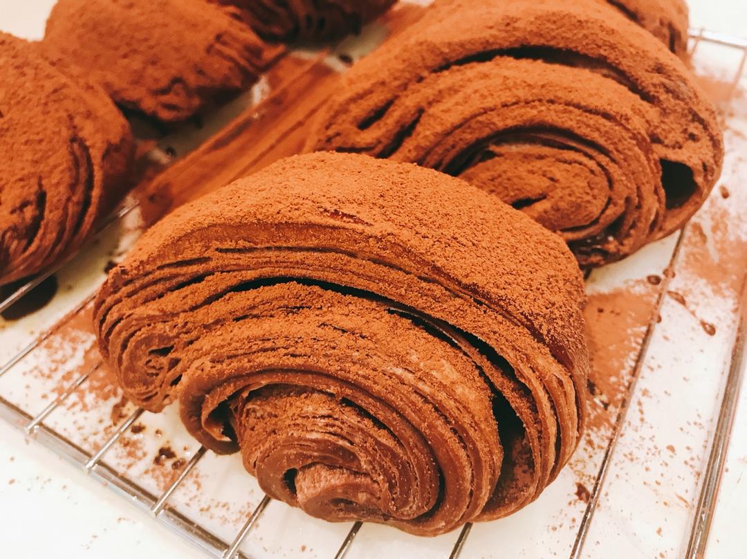 脏脏包-可颂牛角包Chocolate Croissants