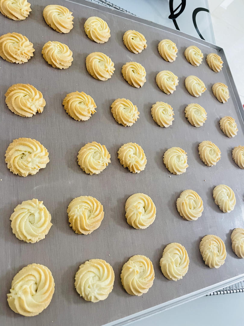 最简单的丹麦曲奇|PS好挤好吃