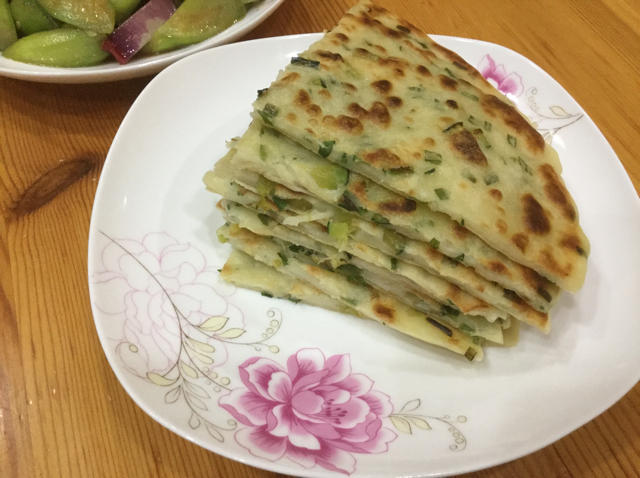茭瓜鸡蛋饼