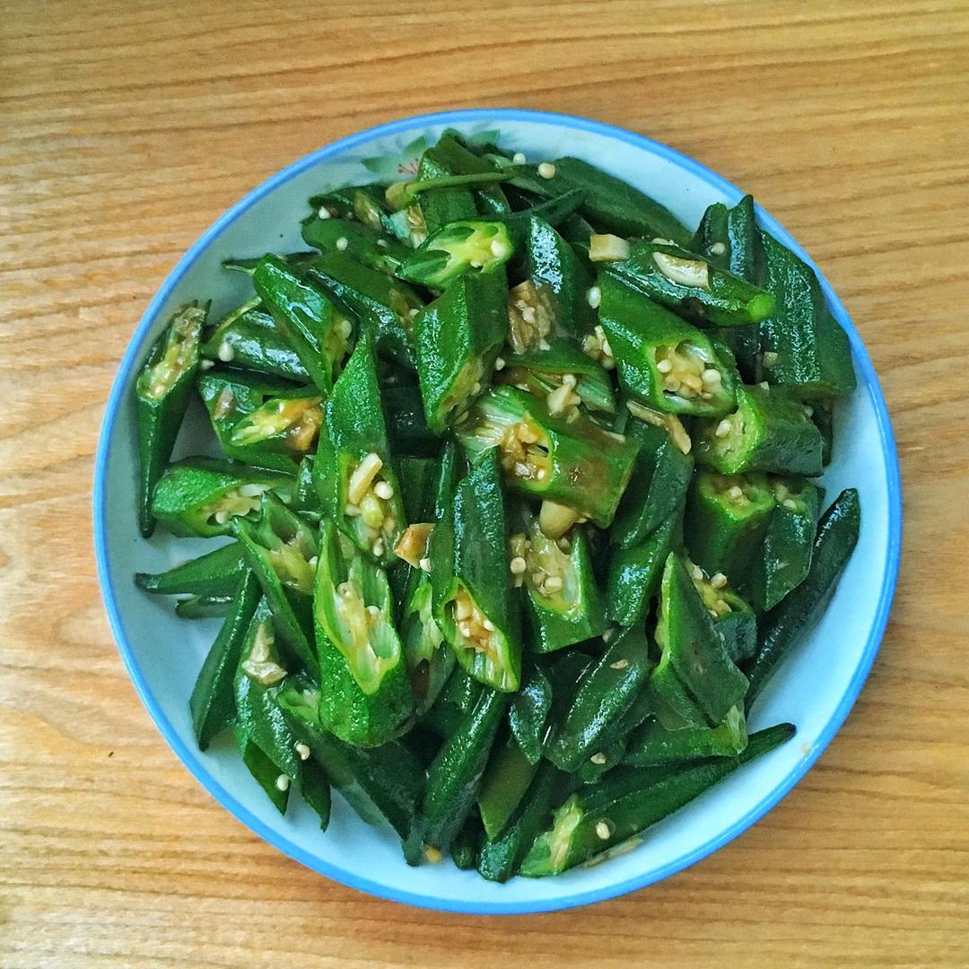 蚝油秋葵