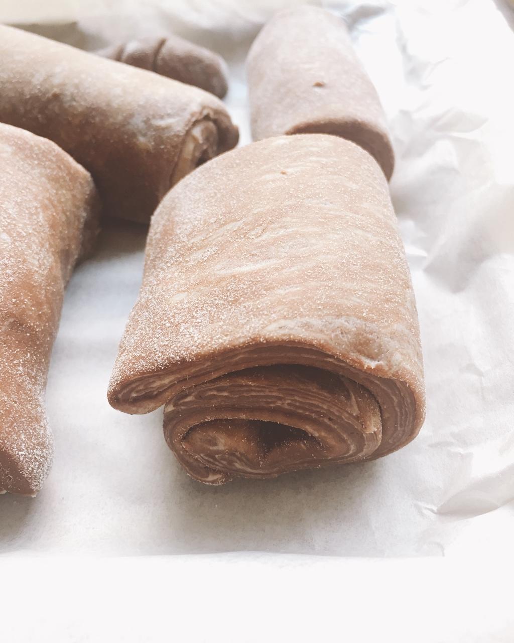 脏脏包-可颂牛角包Chocolate Croissants
