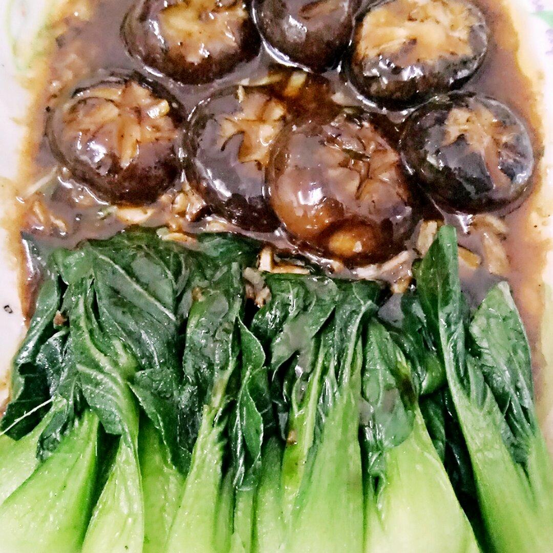 蚝油香菇小油菜