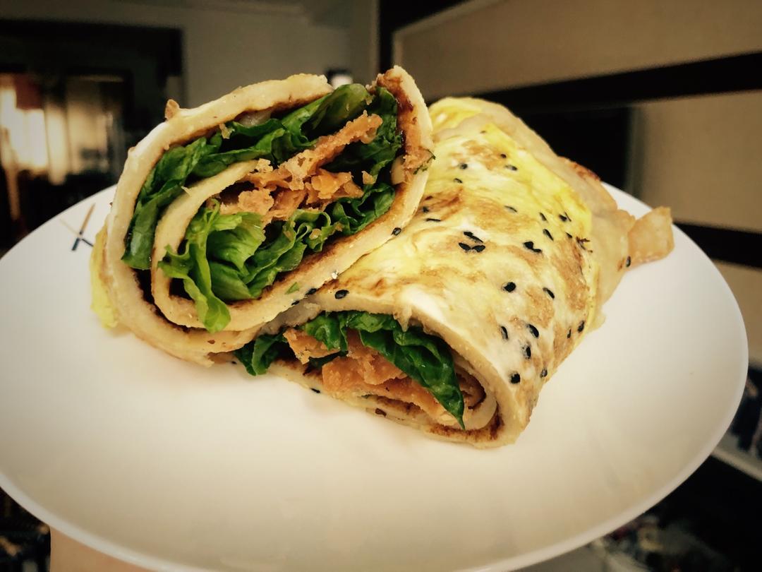 唯雨心做的煎饼果子