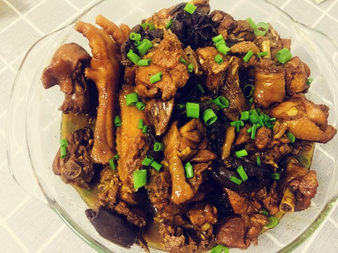 小鸡炖蘑菇