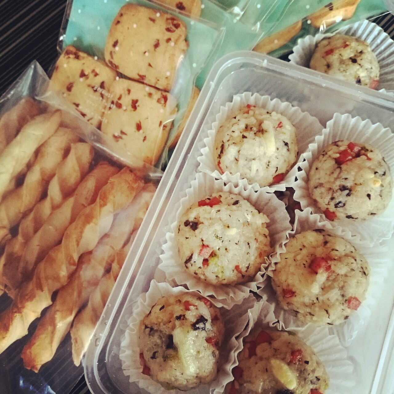 烤饭团