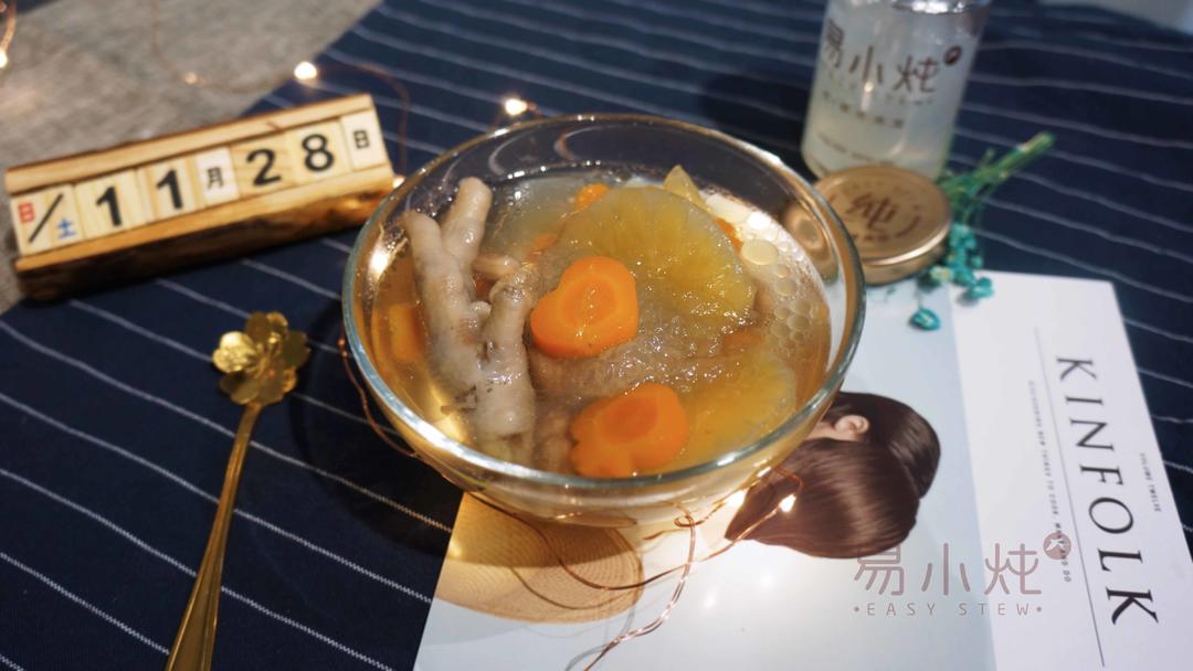 雪莲燕窝凤爪汤—滋补养颜的胶原蛋白甜汤【易小炖燕窝厨房】