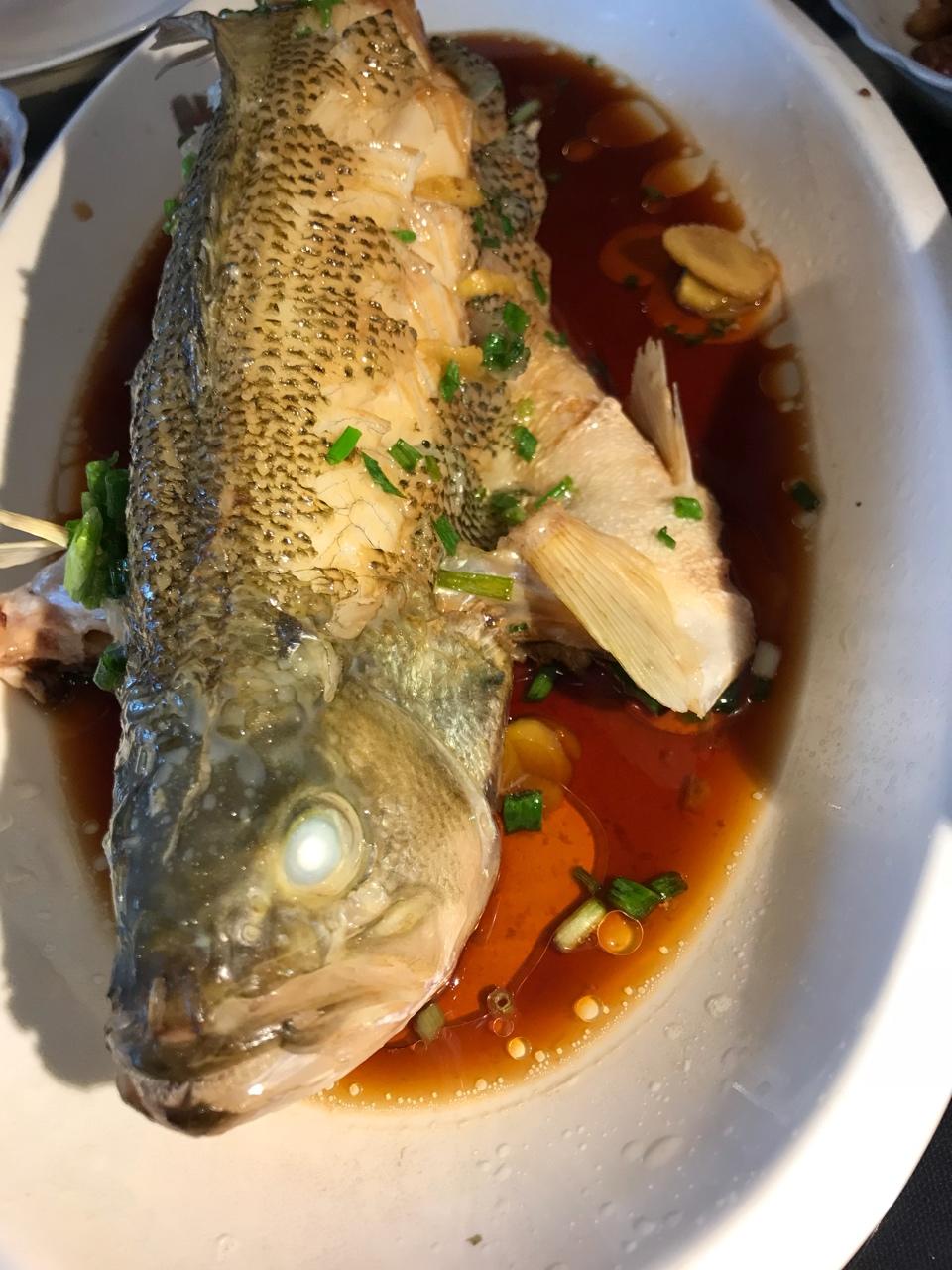 fatinas做的超入味清蒸鱼清蒸鲈鱼桂花鱼家常独创