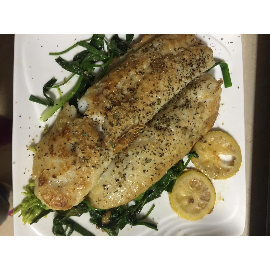 香煎龙利鱼——fit食谱系列