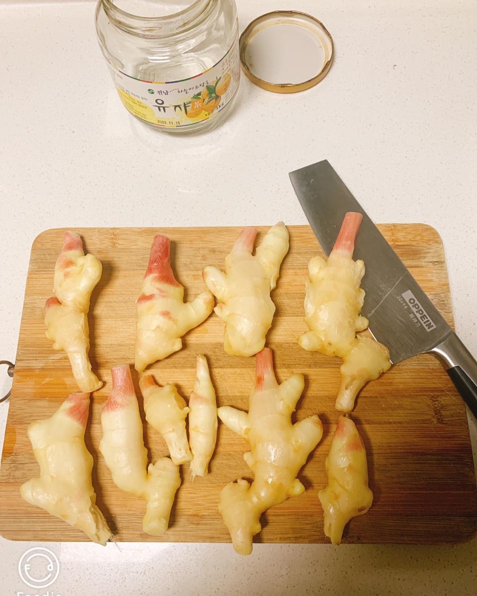 日本寿司店的泡姜