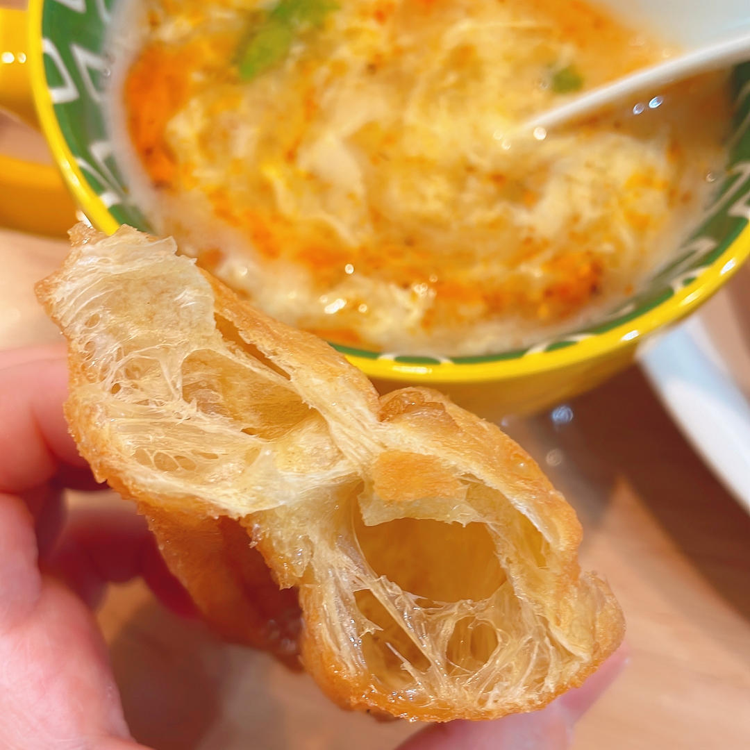 宝宝爱吃的早餐油条