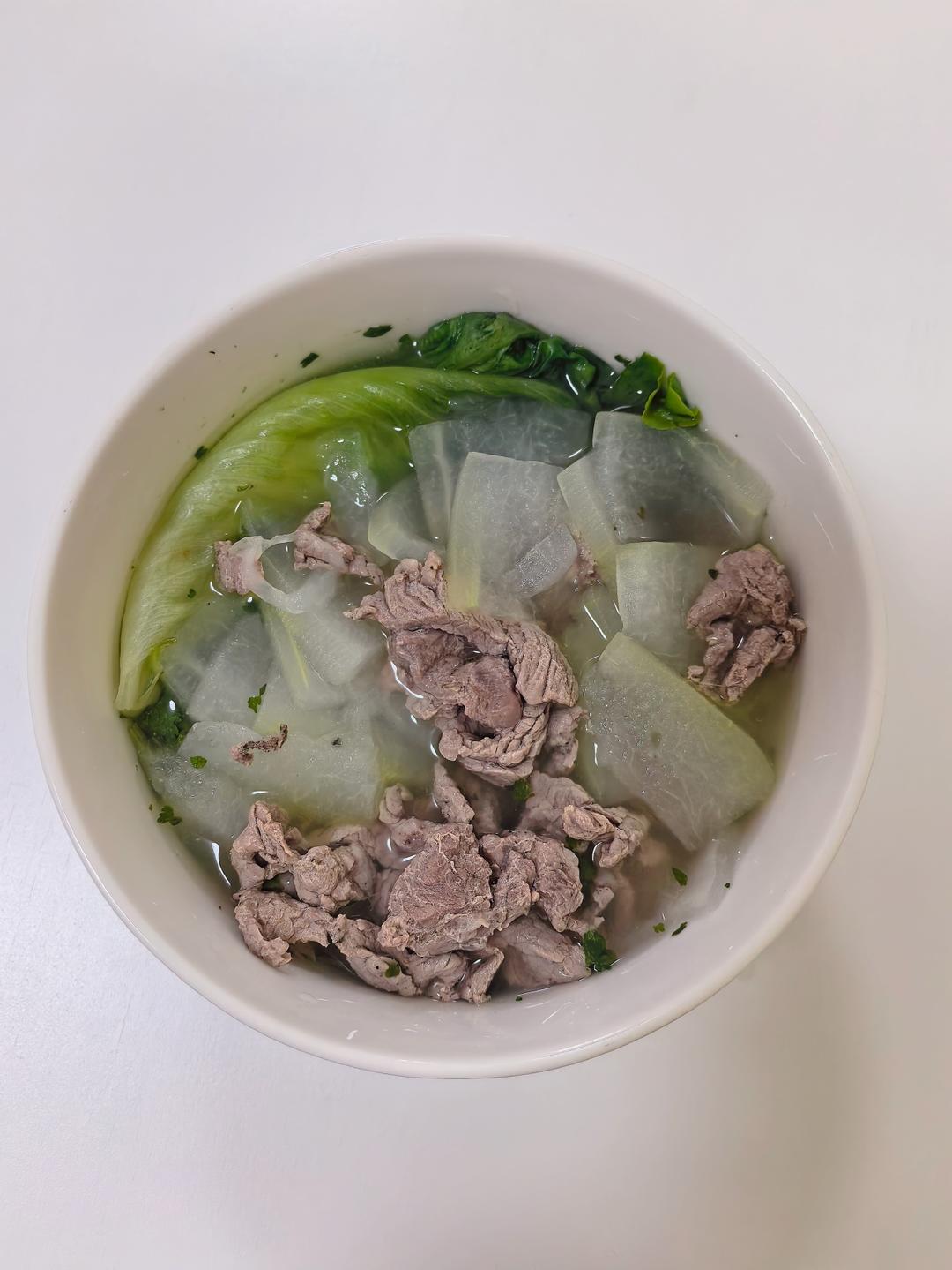 好喝到欲罢不能的冬瓜牛肉汤